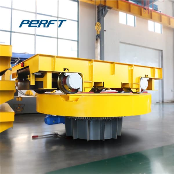 <h3>Heavy Load Industrial Turntable Rail Transfer Car For Factory </h3>
